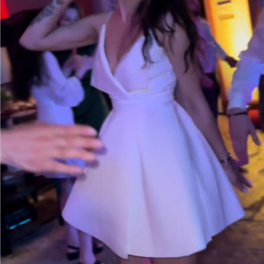 White Mini Dress - Picture 7 of 7